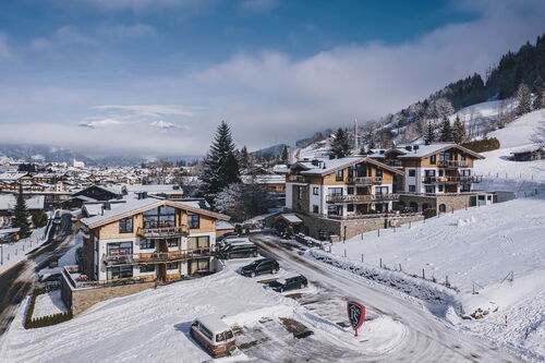 Avenida Panorama Suites Kaprun in the winter